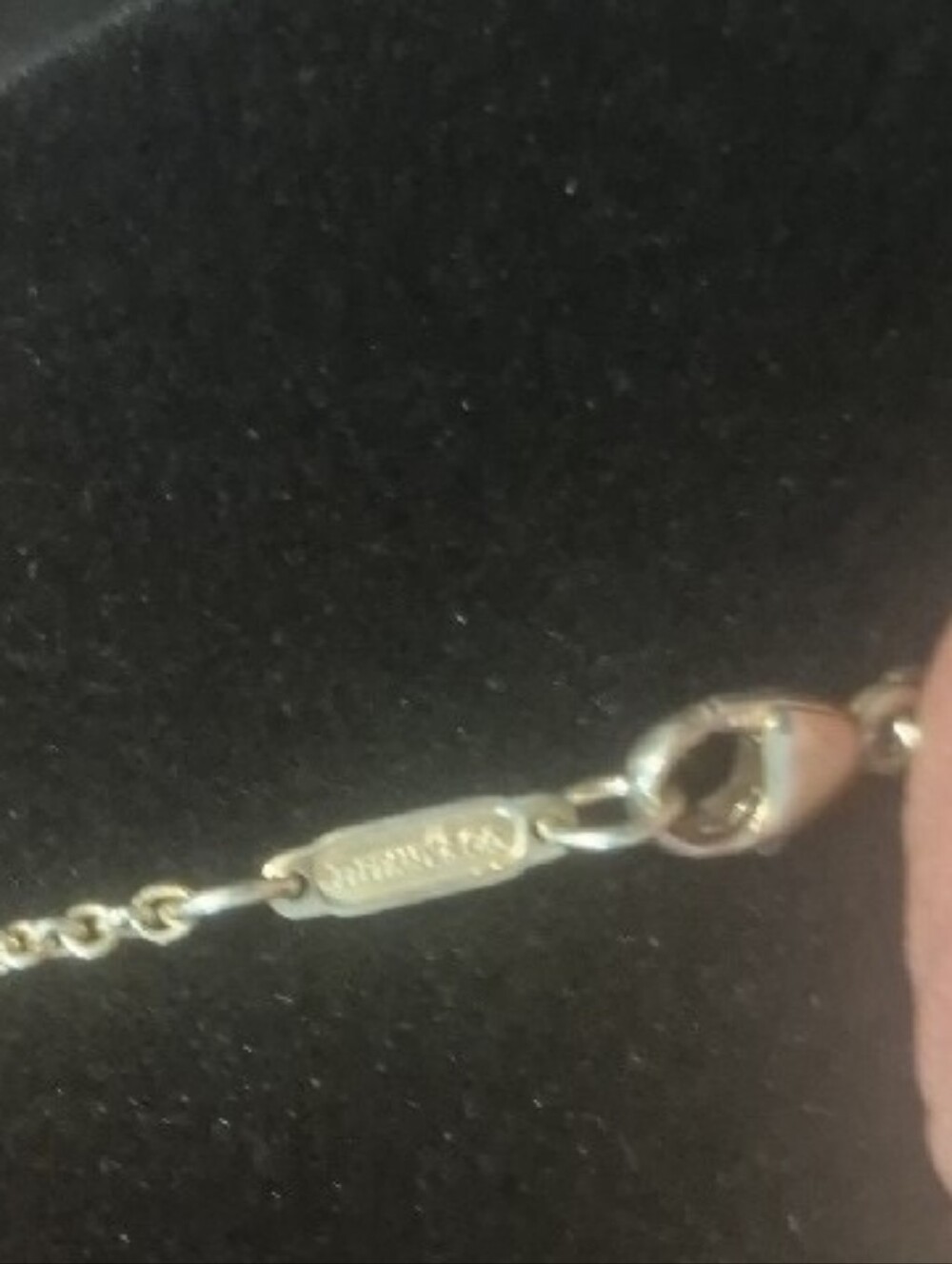 Tiffany&CO. Sterling Silver Pendant Necklace Authentic - Picture 5 of 6